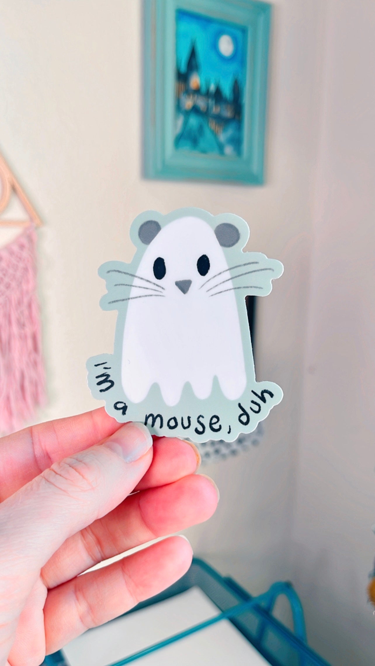 I'm a Mouse, Duh Vinyl Sticker