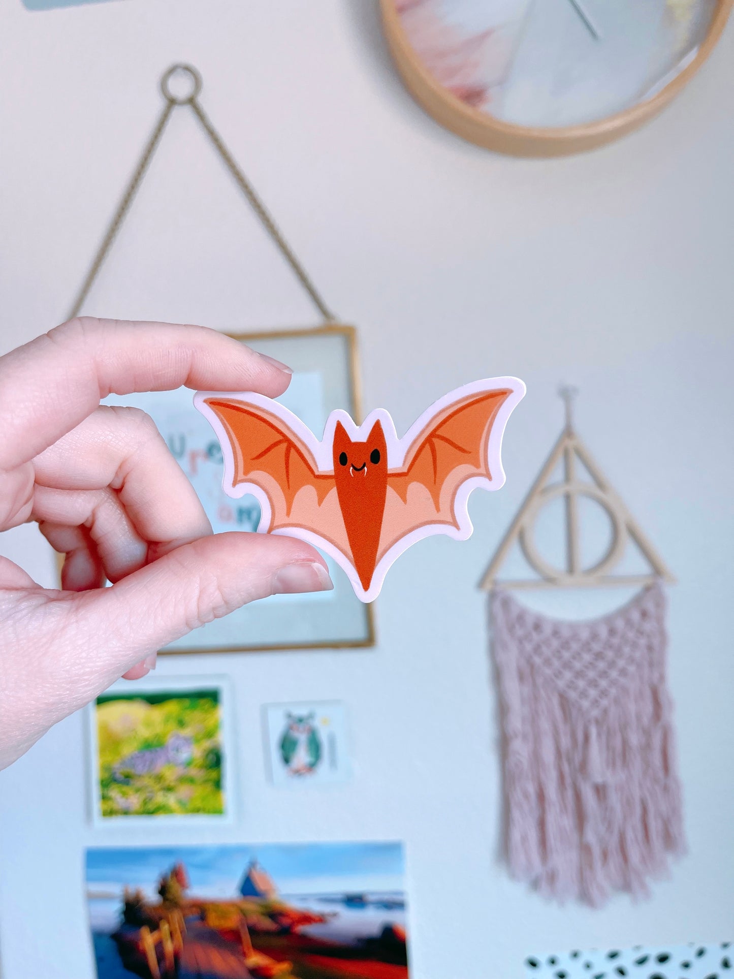 Batty Vinyl Sticker