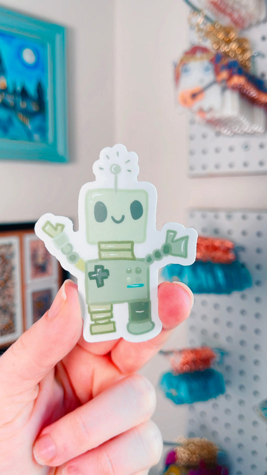 BEEP BOOP Vinyl Sticker