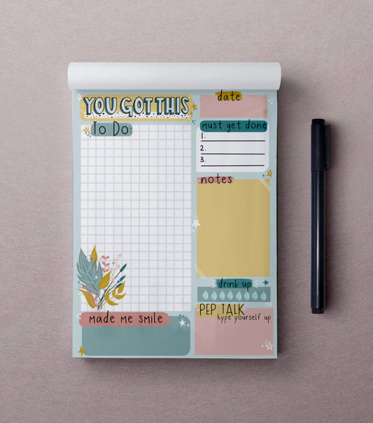 “You Got This” Tear-Away Planner